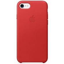 Чохол для iPhone Apple Leather Case (PRODUCT) Red (MMY62/MQHA2) for iPhone SE 2020/iPhone 8/iPhone 7: Колір червоний