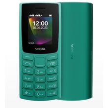 Мобильный телефон Nokia 106 (2023) Dual Emerald Green (UA UCRF): Дисплей 1.8" TFT LCD, 120x160