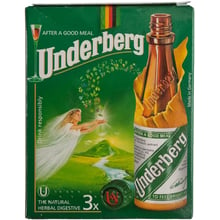 Бітер Underberg 3х20 мл 0.06 л (BWQ1751): Об'єм, л 0.06