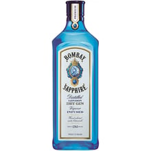 Джин Bombay Sapphire 0.7л 47% (PLK5010677710572): Об'єм, л 0.7