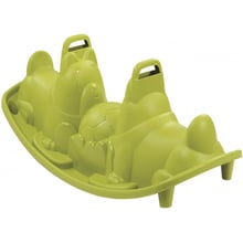 Гойдалка подвійна Smoby Toys Собачки Зелені 115 x 49,5 x 50,7 см, 18 міс. (830201)