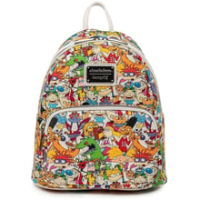 Рюкзак Loungefly Nickelodeon - Nick Rewind Gang AOP Mini Backpack (NICBK0023): Вікова група от 12 до 16 лет