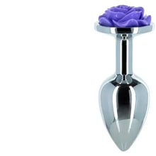 Анальний затор Lux Active Rose Anal Plug Purple: Для кого Унисекс