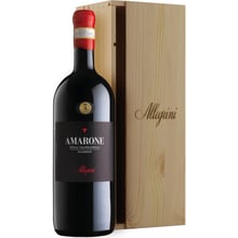 Вино Allegrini Amarone della Valpolicella Classico 2019 красное сухое wooden box 1.5 л (BWR7653): Страна производитель Италия