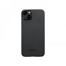 Чохол для iPhone Pitaka MagEZ Case 4 Twill 600D Black/Grey (KI1501A) для iPhone 15: Колір черный