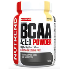 Амінокислота для спорту Nutrend BCAA 4:1:1 Powder 500 g / 50 servings / grapefruit: Тип BCAA