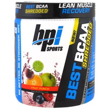 Аминокислота для спорта BPI Sports Best BCAA Shredded 275 g /25 servings/ Fruit Punch: Тип BCAA