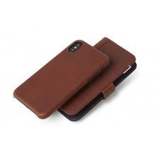 Чохол для iPhone Decoded Leather Wallet 2-in-1 Brown (D8IPOXWC7CBN) for iPhone X/iPhone Xs: Колір коричневий