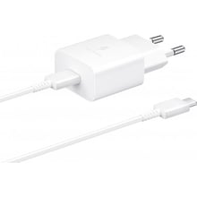 Зарядное устройство Samsung USB-C Wall Charger with Cable USB-C 15W White (EP-T1510XWEGRU): Особенности Быстрая зарядка, USB-C