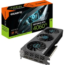 Відеокарта GIGABYTE GeForce RTX 4060 Ti EAGLE OC 8G (GV-N406TEAGLE OC-8GD): Обсяг пам'яті, Гб 8