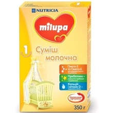 Milupa молочна суміш 350 г №1: Тип Суміші молочні