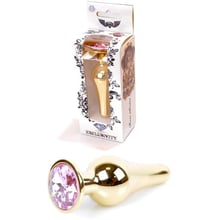 Анальна пробка із кристалом BOSS of TOYS Boss Series - Jewellery Gold BUTT PLUG Rose, BS6400063: Для кого Унисекс