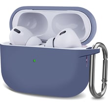 Чехол ArmorStandart Hang Case Lavender Grey (ARM73672) for Apple AirPods Pro 2: Тип Чехол