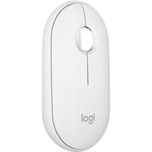 Мишка Logitech M350s Wireless White (910-007013): інтерфейс підключення Bluetooth, Wireless