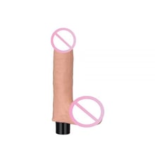 Вібратор LoveToy Real Softee Vibrator With Balls Flesh 8": Для кого унісекс