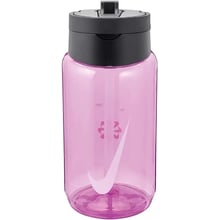 Фляга Пляшка NIKE TR RENEW RECHARGE STRAW BOTTLE 16 OZ Рожево-чорний Уні 473 мл (N.100.7640.644.16): Виробник Nike