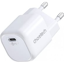 Зарядное устройство Choetech USB-C Wall Charger 30W White (PD5007): Особенности Быстрая зарядка, USB-C, Power Delivery (PD)