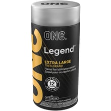 Презервативи ONE Legend Extra Large, 12 шт (подарункова упаковка): Тип Увеличенного размера