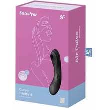 Вакуумний вібратор Satisfyer Curvy Trinity 4 black: Для кого Для жінок