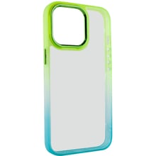 Аксесуар для iPhone TPU Case TPU+PC Fresh Sip Turquoise/Citric для iPhone 14 Pro Max: Колір бирюзовый