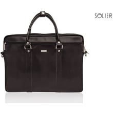 Сумка для ноутбуков Solier 17" KILBRIDGE Leather Case Brown (SL03Brown): Тип сумки сумка