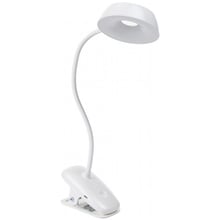 Лампа настільна Philips LED Reading Desk lamp Donutclip 3W, 4000K, 1200mAh (Lithium battery), білий: Тип Настільні лампи