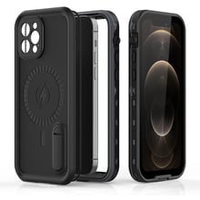 Чохол для iPhone Shellbox DOT Solid Dropproof And Waterproof Case Black for iPhone 12 Pro: Колір чорний