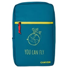 Сумка для ноутбуков Canyon 15.6" Cabin Size Backpack Dark Aquamarine (CNS-CSZ03DGN01): Тип сумки рюкзак