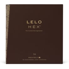 Презервативи LELO HEX Condoms Respect XL 36 Pack: Тип Увеличенного размера