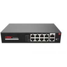 Мережевий комутатор Onv ONV-H1108PLS: Порти только Fast Ethernet (10/100)