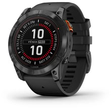 Смарт-часы Garmin Fenix 7X Pro Solar Slate Grey with Black Band (010-02778-01): Дисплей 1.4 " (280х280)