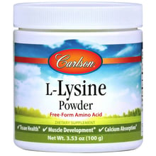 Амінокислота для спорту Carlson Labs L-Lysine Powder 100 g / 83 servings / Unflavored: Тип лізин