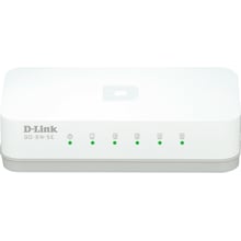 Сетевой коммутатор D-Link GO-SW-5E: Порты только Fast Ethernet (10/100)