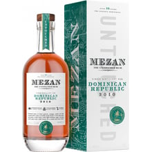 Ром MEZAN Dominican Rep. 2010 (gift box) 46% 0.7л (MAR3700970400165): Об'єм, л 0.7