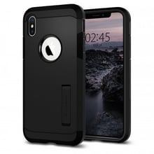 Аксесуар для iPhone Spigen Tough Armor Black (063CS25118) for iPhone Xs: Колір чорний