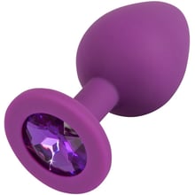 Анальна пробка Orion - Colorful Joy Jewel Purple Plug Medium: Для кого Унисекс