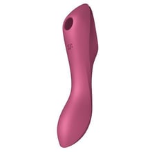 Вакуумный стимулятор с вибрацией Satisfyer Curvy Trinity 3 Red: Для кого Для женщин