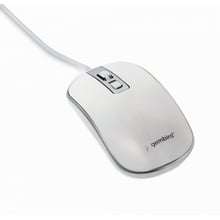 Мишка Gembird MUS-4B-06-WS Gray White: інтерфейс підключення USB