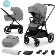 Универсальная коляска 2 в 1 Kinderkraft Nea Platinum Grey (KSNEA000GRY2000): Тип коляски Универсальная коляска (2-в-1)