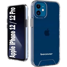 Чохол для iPhone BeCover Space Case Transparancy для iPhone 12/12 Pro (707793): Колір прозрачный