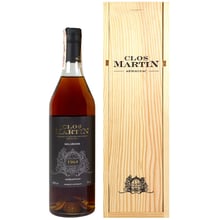 Арманьяк Clos Martin armagnac Vintage 1964 40% 0.7 л (MAR3590651787643): Объем, л 0.7