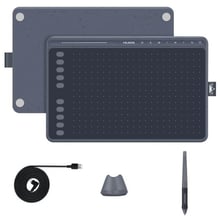 Графічний планшет Huion HS611 Grey + рукавичка