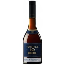 Бренди Torres 10 Double Barrel 38% 0.7 л (DDSAT1A024): Объем, л 0.7