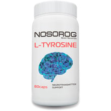 Амінокислота для спорту Nosorog Nutrition L-Tyrosine 80 capsules: Тип тирозин