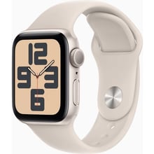 Apple Watch SE 2 2023 40mm GPS Starlight Aluminum Case with Starlight Sport Band - S/M (MR9U3) UA: Размер 40mm