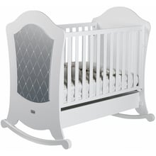 Кроватка детская Micuna Alexa BIG Relax White-Silver 140x70см бело-серебристая (BIG ALEXA RELAX): Тип классическая