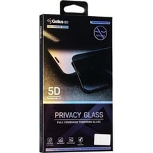 Аксесуар для iPhone Gelius Tempered Glass Pro 5D Privasy Glass Black for iPhone 12 Pro Max: Колір чорний