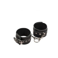 Наручники Leather Restraints Hand Cuffs, black: Виробник sLash