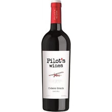 Вино Pilot’s Wines Одесское черное красное сухое 0.75 л (DIS_4820188112366): Страна производитель Украина