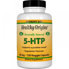 Healthy Origins 5-HTP (VEGETARIAN FORMULA) 50 mg 120 caps 5-гідрокситриптофан: Форма випуску капсули